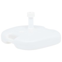 Umbrella Base Sand/Water Filled 16 L White Plastic