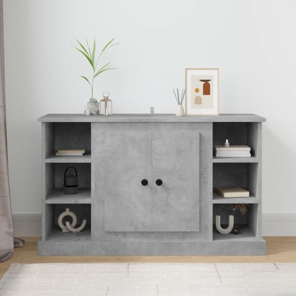 Sideboard Grau Sonoma 100x35,5x60 cm Holzwerkstoff