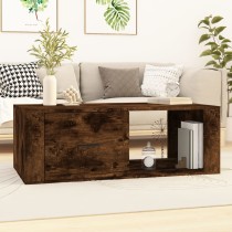Coffee Table White 100x50.5x35 cm Engineered Wood