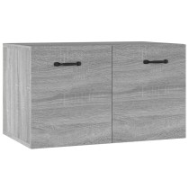 Wall Cabinet Smoked Oak 60x36.5x35 cm Engineered Wood