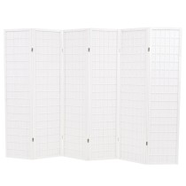 Folding 3-Panel Room Divider Japanese Style 120x170 cm Black