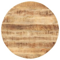 Table Top Solid Mango Wood Round 15-16 mm 40 cm