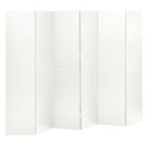 4-Panel Room Divider White 160x180 cm Steel