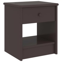 Bedside Cabinet Light Wood 35x30x40 cm Solid Pinewood