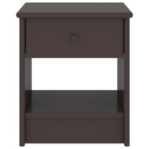 Bedside Cabinet Light Wood 35x30x40 cm Solid Pinewood