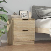 Nachttisch Betongrau Holzwerkstoff
