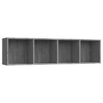 Book Cabinet/TV Cabinet Brown Oak 143x30x36cm Engineered Wood