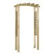 Trellis Arch 110x60x210 cm Impregnated Solid Wood Pine
