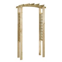 Trellis Arch 110x60x210 cm Impregnated Solid Wood Pine