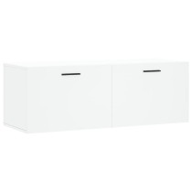 Wall Cabinet Smoked Oak 100x36.5x35 cm Engineered Wood