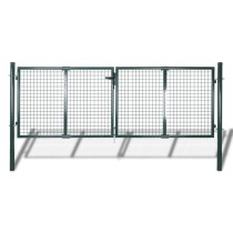 Garden Mesh Gate Fence Door Wall Grille 289 x 175 cm