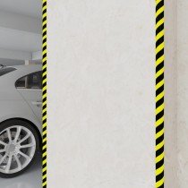 Corner Protectors 2 pcs Yellow&Black 4.5x4.5x104 cm PU