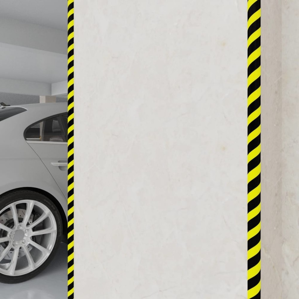 Corner Protectors 2 pcs Yellow&Black 4.5x4.5x104 cm PU