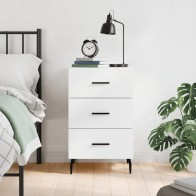 Bedside Cabinet White...