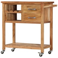 Kitchen Trolley 80x45x91 cm...