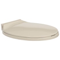 Soft-Close Toilet Seat Quick Release Beige Oval