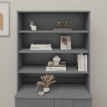 Top for Highboard HAMAR Light Grey 90x30x100cm Solid Wood Pine