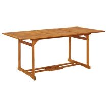 Garden Dining Table 280x90x75 cm Solid Acacia Wood