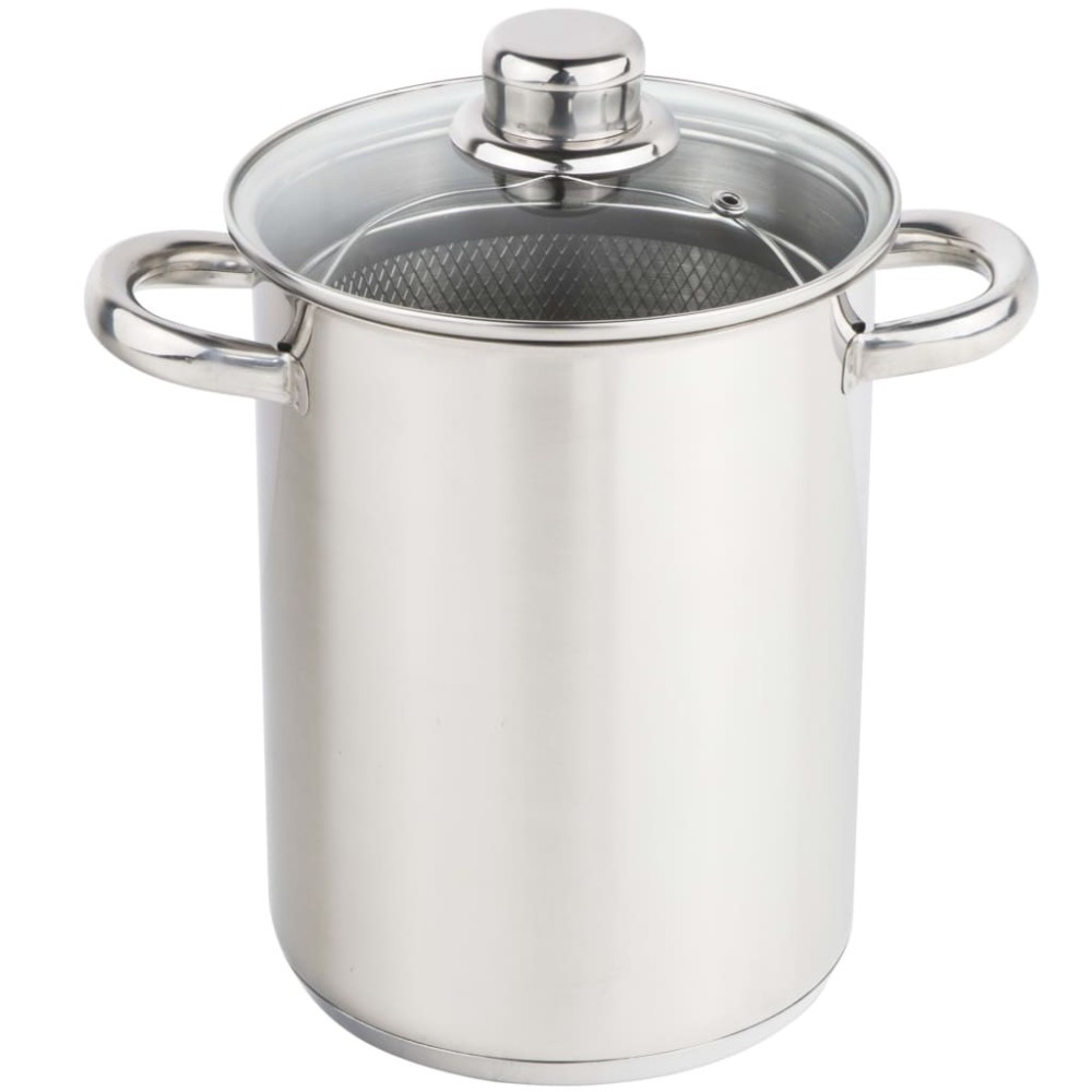 HI Asparagus Pot/Pan 4 L Silver