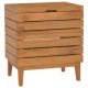 Laundry Basket 40x40x70 cm Solid Teak Wood