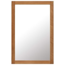 Mirror 40x50 cm Solid Oak Wood