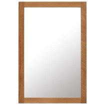 Mirror 40x50 cm Solid Oak Wood