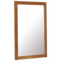 Mirror 40x50 cm Solid Oak Wood