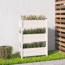 Planter 112x25x66 cm Solid Wood Pine