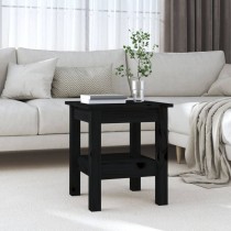 Couchtisch Grau 35x35x40 cm Massivholz Kiefer