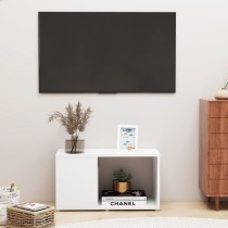 TV-Schrank Braun Eichen-Optik 60x24x32 cm Holzwerkstoff