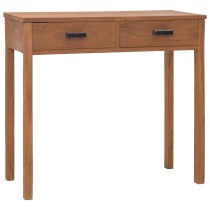 Bürotisch 81x40x75 cm Teak Massivholz