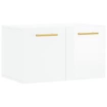 Wall Cabinet High Gloss White 60x36.5x35 cm Engineered Wood