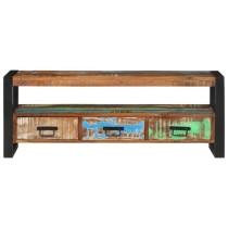TV Cabinet 120x30x45 cm Solid Wood Acacia