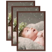 Photo Frames Collage 10 pcs for Table Gold 10x15 cm MDF