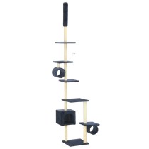 Katzen-Kratzbaum mit Sisal-Kratzsäulen 260 cm Beige