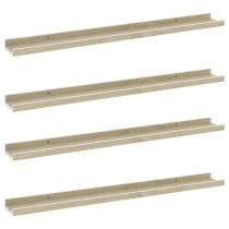 Wall Shelves 2 pcs Concrete Grey 40x9x3 cm