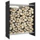 Firewood Rack Transparent 80x35x100 cm Tempered Glass