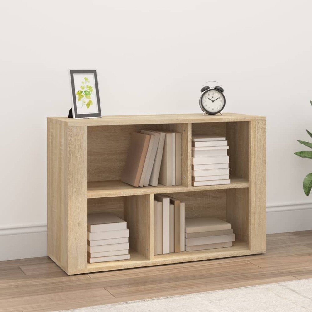 Sideboard Smoked Oak 80x30x54 cm Engineered Wood