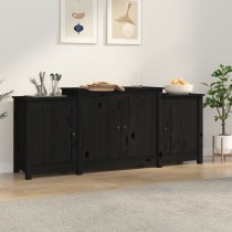 Sideboard 164x37x68 cm Solid Wood Pine