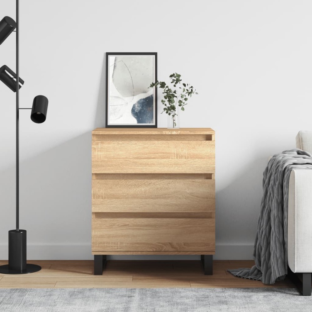 Sideboard Sonoma-Eiche 60x35x70 cm Holzwerkstoff