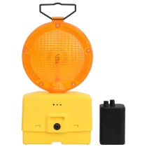 Construction Site Lights 4 pcs with Batteries 18x8x37 cm