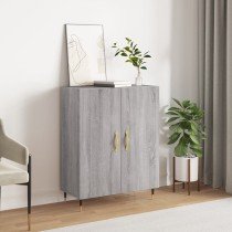 Sideboard Grey Sonoma 69.5x34x90 cm Engineered Wood