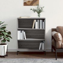Bücherregal Weiß 69,5x32,5x90 cm Holzwerkstoff