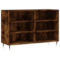Sideboard Smoked Oak 103.5x35x70 cm Engineered Wood