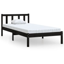 Bed Frame Solid Wood Pine 135x190 cm Double