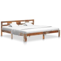 Bed Frame Solid Sheesham...