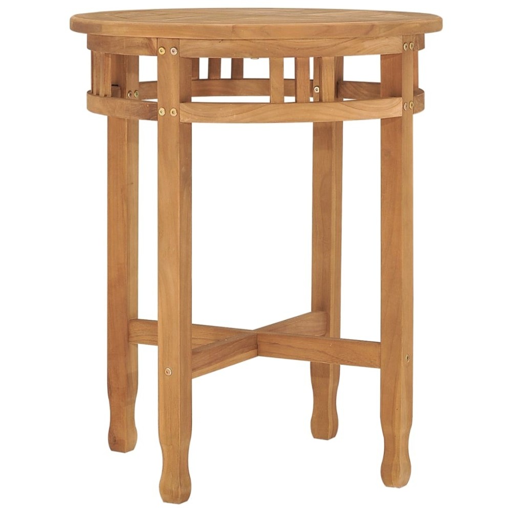 Bistro Table 60x60 cm Solid Teak Wood
