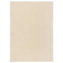 Rug Short Pile 200x290 cm Cream