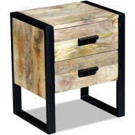 Side Table with 2 Drawers...