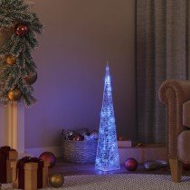 Christmas Light Cone 30 LEDs Warm White 60 cm Acrylic